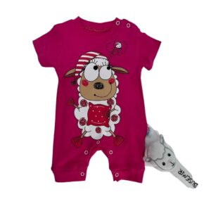 2pc Sheep Romper Set